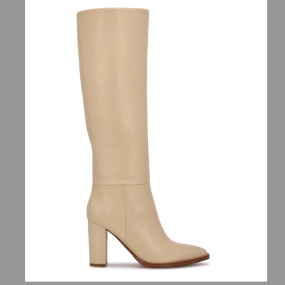 NWT- Nine West Women's Hiya Wide Calf Dress Boots